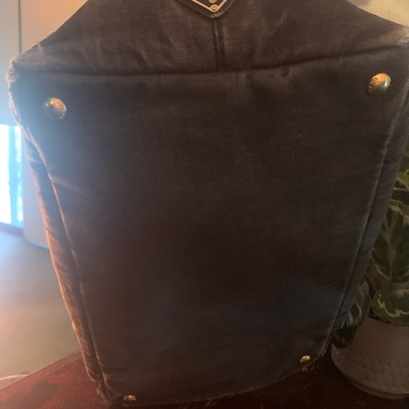 Prada black denim handbag - Picture 5 of 13